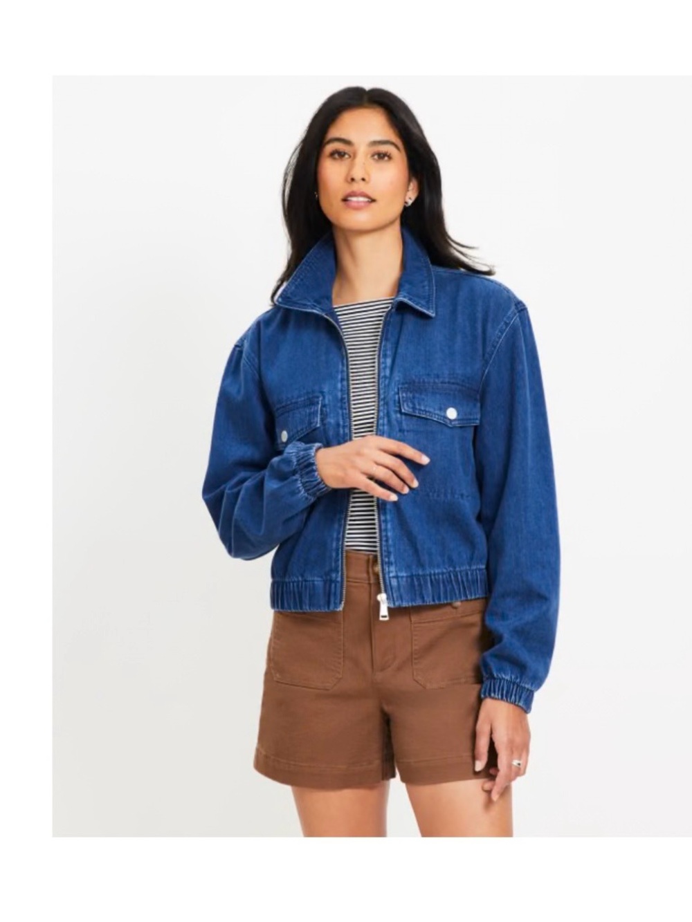 LOFT Blue Denim Jacket